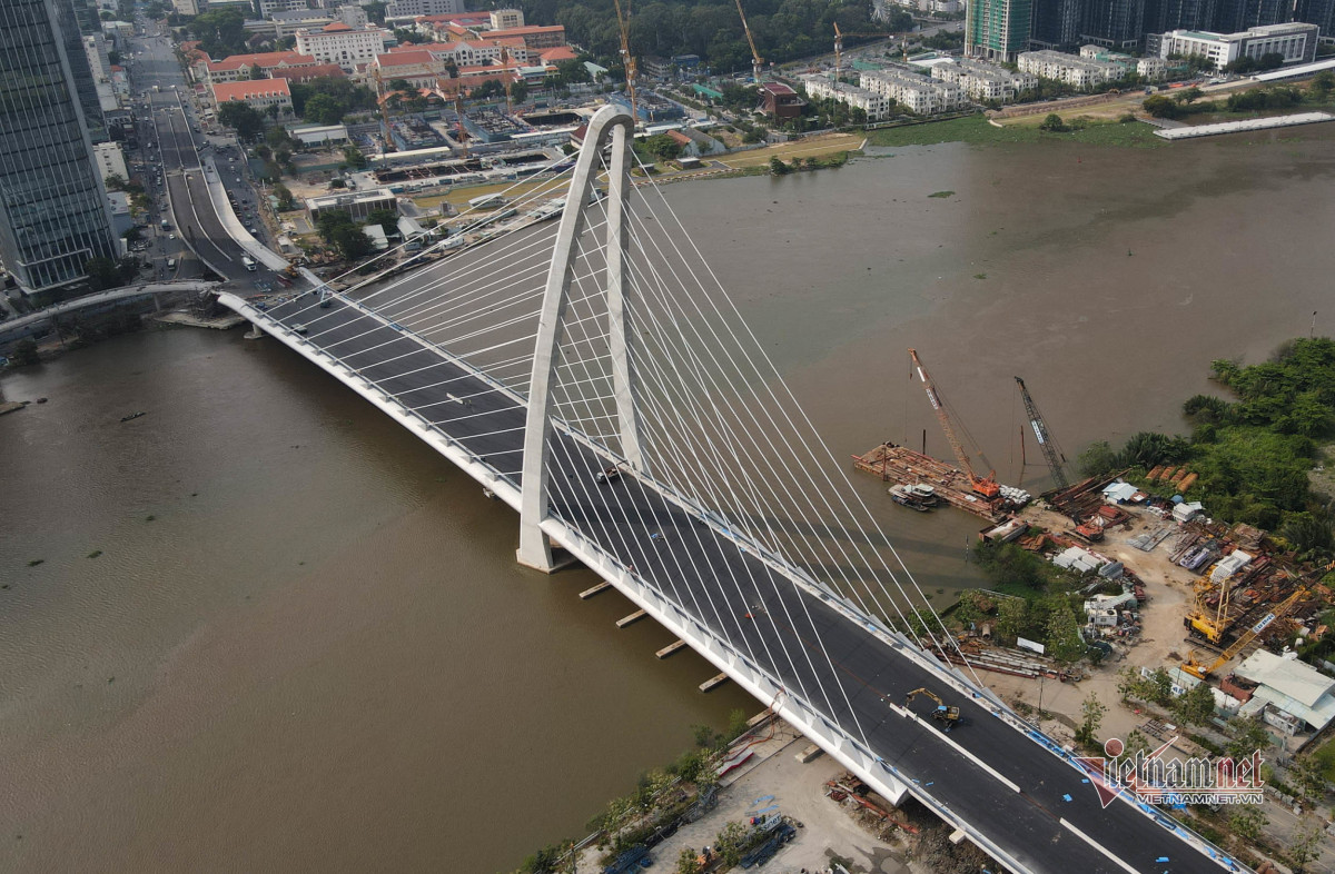 Những hình ảnh tuyệt đẹp của cầu Thủ Thiêm 2 trước ngày thông xe